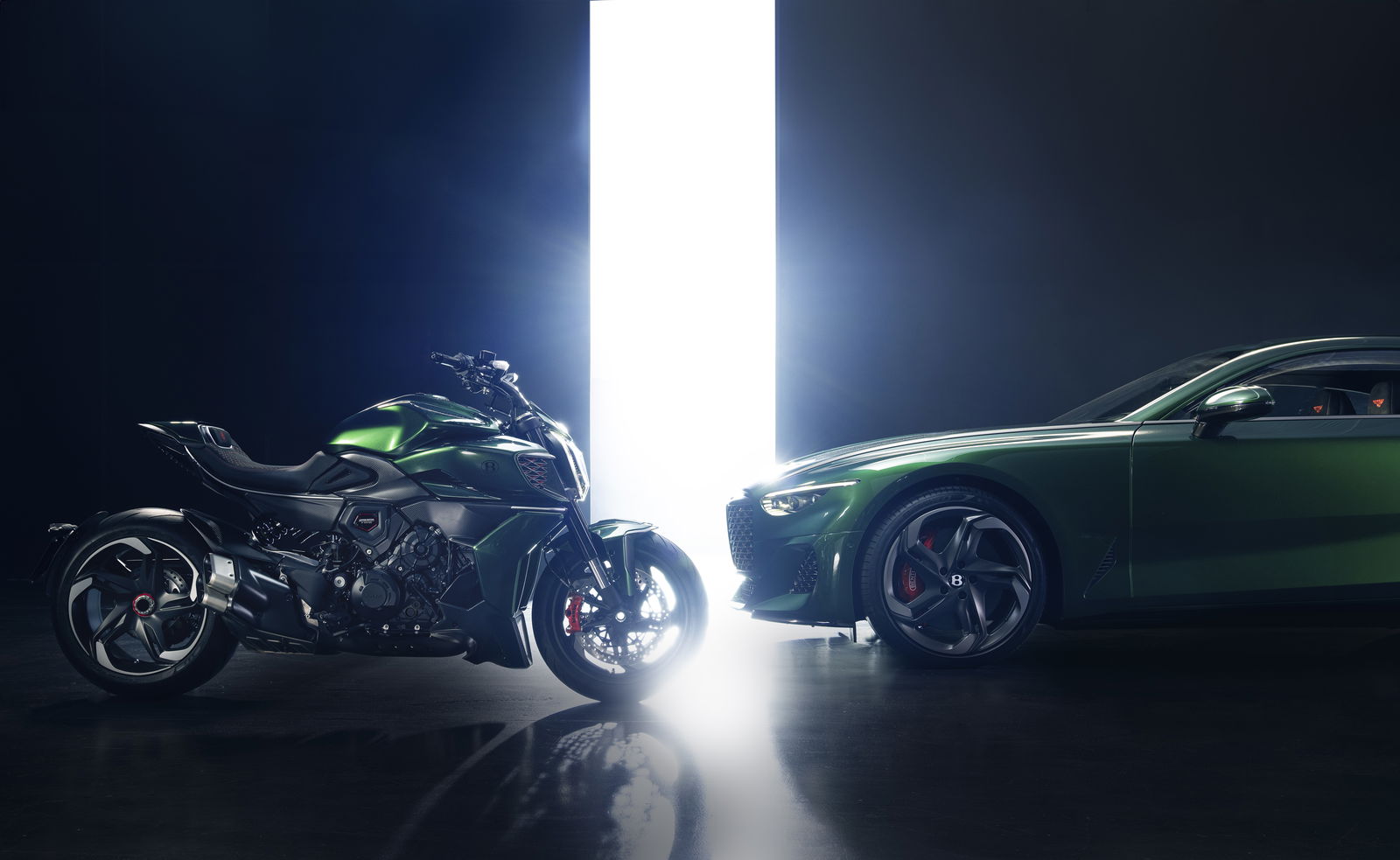 Ducati Diavel for Bentley and Bentley Batur